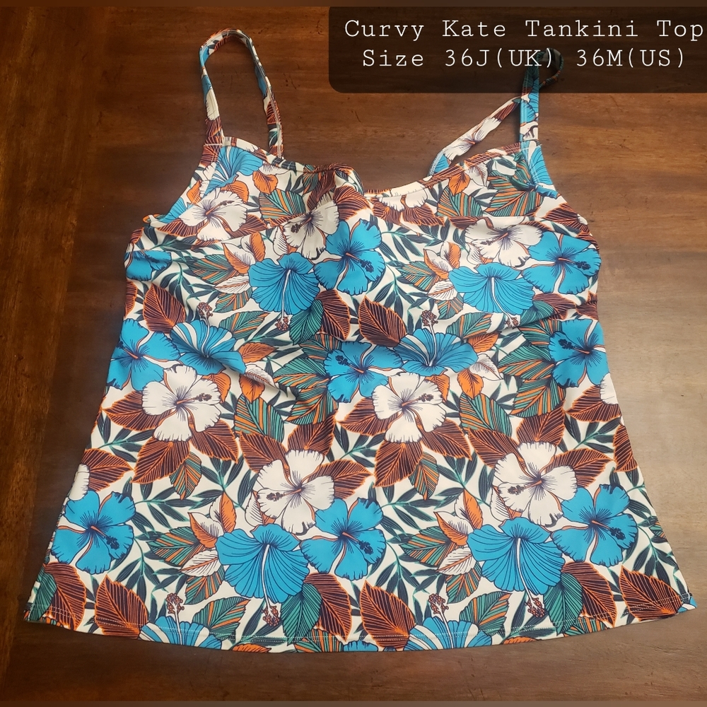 Curvy Kate Tankini Top Size 36J
